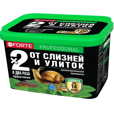 Bona Forte супер гранулы от слизней и улиток ведро 500 мл 300 г 