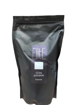 Elite соль для ванн жасмин 1200 г дой пак 