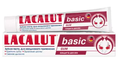 ЛАКАЛЮТ зубная паста Бейсик GUM 75мл 