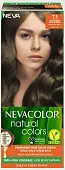 Nevacolor Natural Colors стойкая крем краска для волос 7.1 ASH BLONDE пепельный русый