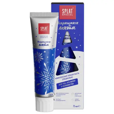 Splat Special зубная паста искрящаяся мята 75 мл 