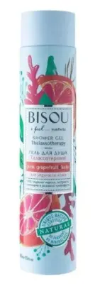 Bisou гель для душа Талассотерапия для упругости кожи Грейпфрут-ламинария 300мл 