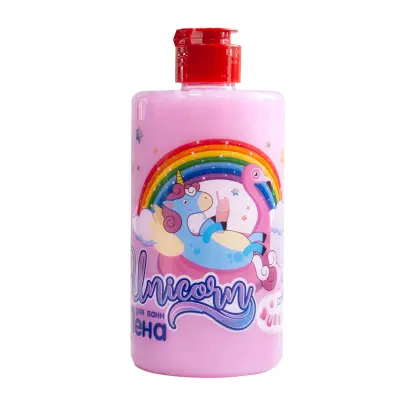 Unicorn пена для ванн bubble gum 460 мл 