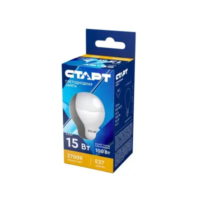 Старт лампа светодиодная ECO LEDGLSE27 15W 30 