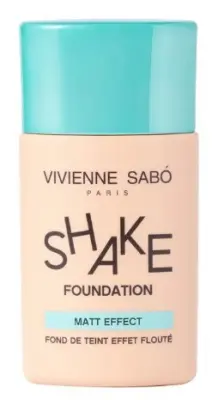 Vivienne Sabo тональный крем матирующий shakefoundation matt  тон 02 