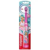 Colgate электрическая зубная щетка детская sonic barbie batman на батарейках
