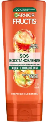 Fructis бальзам sos восстановление для поврежденных волос с маслом амлы и кератином 387 мл 