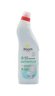 ifoam extremus wc универсальный чистящий гель для сантехники на основе кислоты 750 мл 