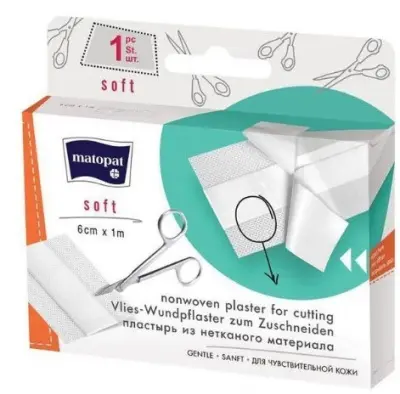 Bella Matopat пластырь soft 6см x 0,5м по 1 шт 
