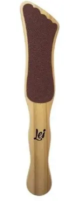 Lei терка  абразивная педикюрная пластик двухсторонняя 