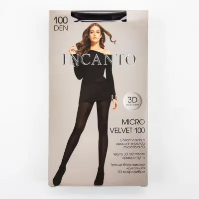 Collant колготки Micro Velvet 100 den nero размер 2 