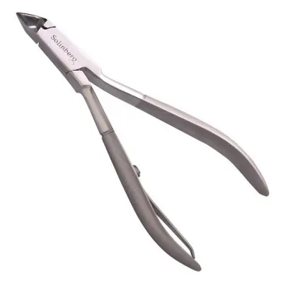 Solinberg кусачки маникюрные матовые одинарная пружина лезвия 4мм 