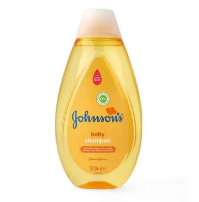Johnsons baby детский шампунь для волос 500 мл стикер 