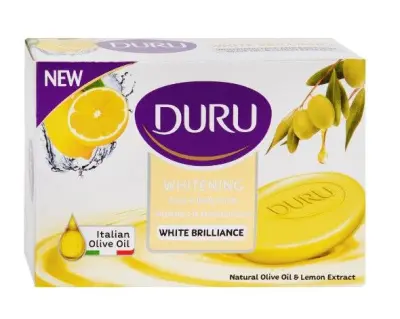 Duru туалетное мыло natural olive white brilliance 140 г 
