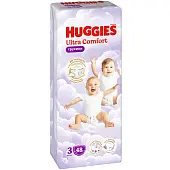Huggies ultra comfort 3 6-11 кг трусики подгузники 48 шт