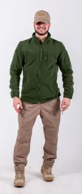 Black Rams Uniform Мужская Флисовая куртка  BRО 1006 Хаки L 