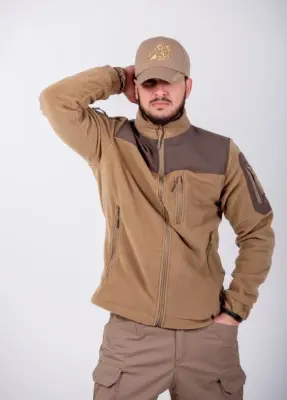 Black Rams Uniform мужская флисовая куртка  BRО 1006 беж размер XL 