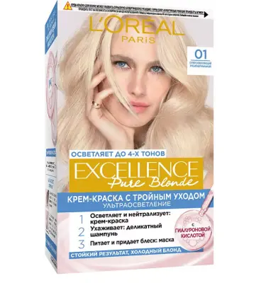 L'oreal Excellence 01 суперосветляющий русый натуральный 