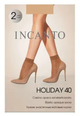 INCANTO носки holiday 40 240/24 упак по 2 пары melon u/a 
