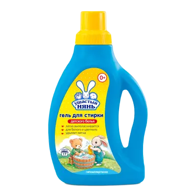 Ушастый Нянь жидкое средство для стирки детского белья 750 мл 