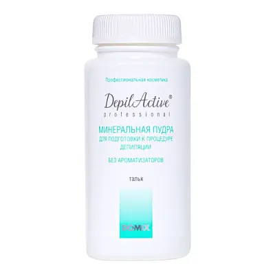 Domix dap минеральная пудра тальк для подготовки к процедуре депиляции без ароматизаторов 50 г 