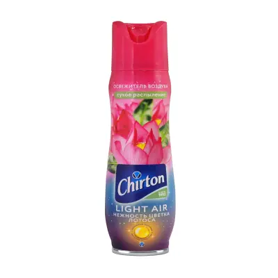 Chirton light air освежитель воздуха нежность лотоса 300 мл 