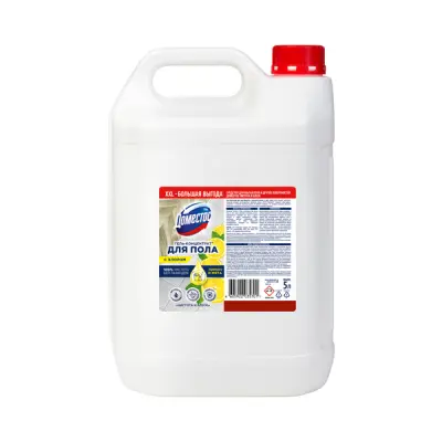 Доместос гель концентрат для пола лимон и мята 5 л 