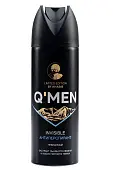 Q'men антиперспирант мужской невидимый c экстрактом льняного семени и маслом черного тмина, 200 мл
