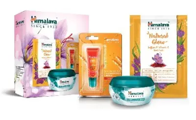 Himalaya подарочный набор №3 (тканевая маска 30мл, бальзам для губ 10г + питательный крем 50мл) 