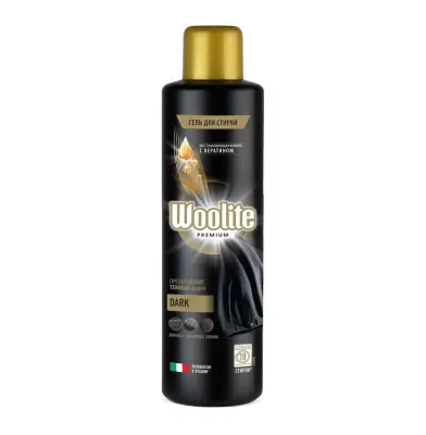 Woolite гель для стирки белья и одежды Premium Dark 900мл 