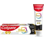 Colgate зубная паста total 12 профессиональная глубокое очищение с древесным углем 100 мл