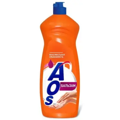 АОS средство для мытья посуды бальзам 900 мл 