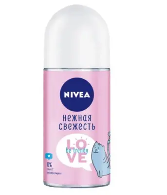 Nivea део-шарик женский Нежная Свежесть Love Be Trendy 50мл 