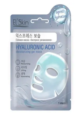 El` Skin маска для лица гелевая экспресс увлажнение 