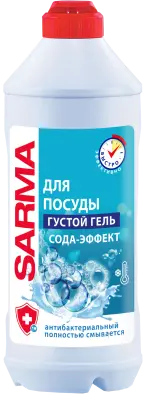 Sarma гель для посуды сода эффект 500 мл 