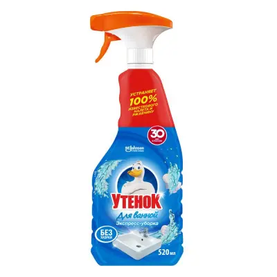Туалетный Утенок чистящее средство для ванной экспресс уборка 520 мл 