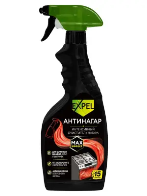 Expel щелочное моющее средство интенсивный очиститель нагара 500 мл 