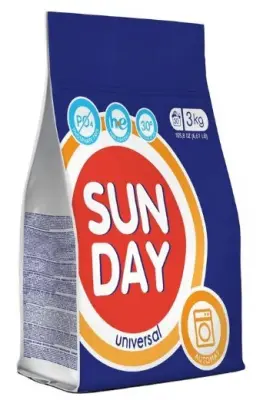Sunday стиральный порошок автомат универсальный 3кг 