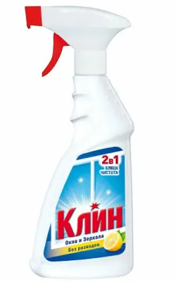 Клин для чистки окон и зеркал лимон 500 мл 