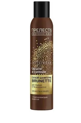 Прелесть Professional сухой шампунь подкрашивающий для брюнеток 200 мл 