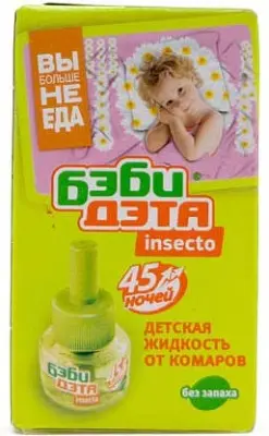 ДЭТА INSECTO БЭБИ флакон жидкостной 45 ночей 
