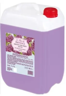 КЛ Le Flirt du PROVENCE Мягкое гель-мыло для рук ФРАНЦУЗСКАЯ СИРЕНЬ 5л 