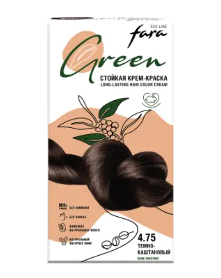 КЛ FARA Eco Line Green 4.75 темно каштановый 
