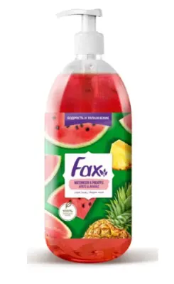 Fax жидкое мыло арбуз & ананас 1000мл 
