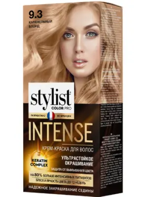 Stylist Color Pro Intense краска для волос тон 9.3 карамельный блонд 