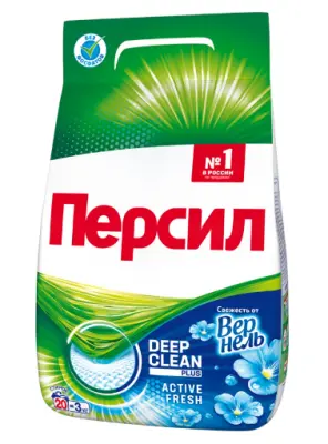 Персил стиральный порошок свежесть от vernel 3 кг 