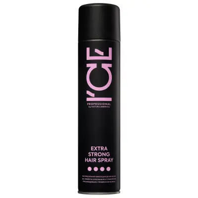 ICE Professional home extra strong hair spray лак для волос экстрасильной фиксации 300 мл 