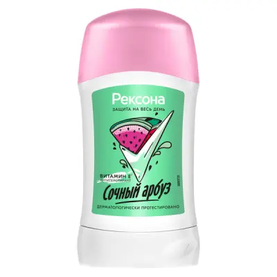 Рексона антиперспирант карандаш сочный арбуз с защитой от пота и запаха на 48 часов 40 мл 