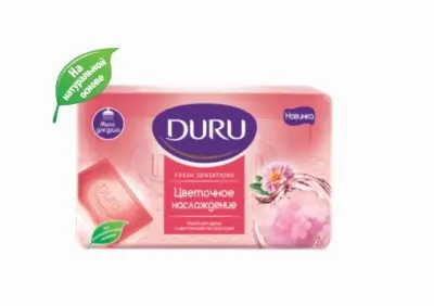 Duru Fresh Sens Мыло для душа Цветочное наслаждение 150г 