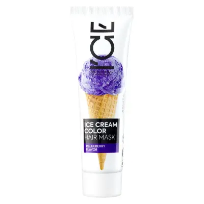 ICE Professional ice cream color тонирующая маска для волос blueberry 100 мл 
